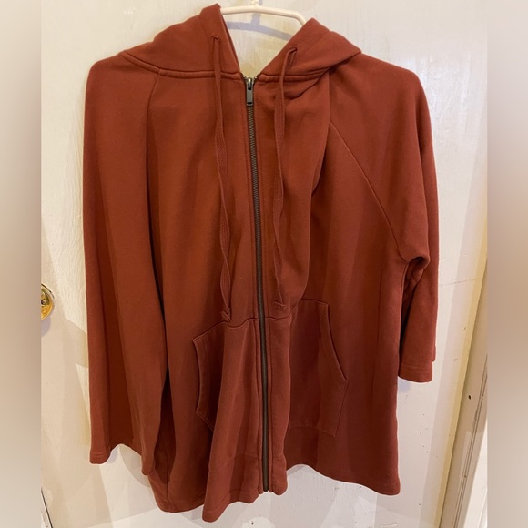 OAK + FORT Other - Oak + Fort Oversized Zip Up Sweater